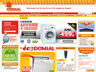 domial-electromenager.fr website preview
