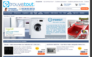 etrouvetout.com website preview