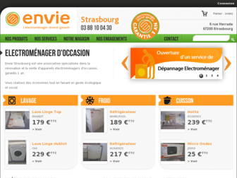 envie-strasbourg.com website preview