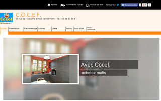 cocef-electromenager.fr website preview