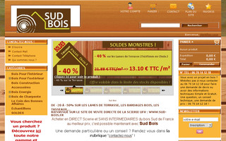 sud-bois.fr website preview