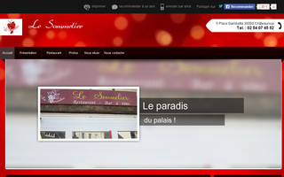 lesommelier-restaurant-caviste.fr website preview
