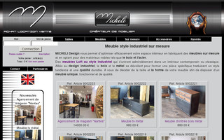 michelidesign.fr website preview