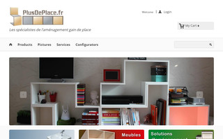 plusdeplace.fr website preview