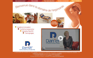 daner.fr website preview
