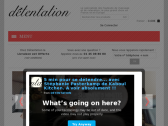 detentation.com website preview