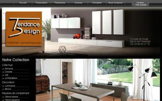 tendance-design.fr website preview