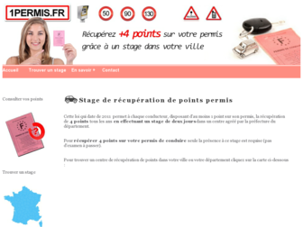 1permis.fr website preview