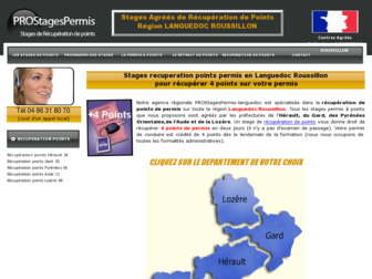 prostagespermis-languedoc.fr website preview