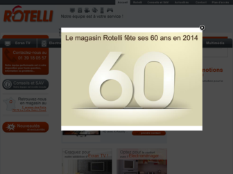 rotelli.fr website preview
