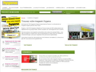 magasins.hygena.fr website preview