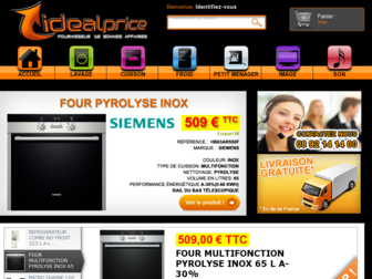 idealprice.fr website preview