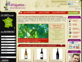 ethiquettes.fr website preview