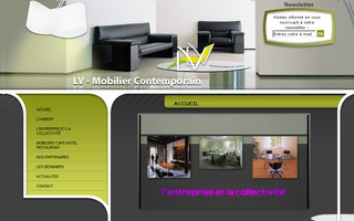 lv-mobilier-contemporain.com website preview