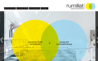 rumillat.fr website preview