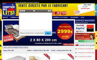 comptoir-des-lits.com website preview