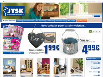 jysk.fr website preview