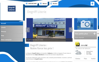 degriff-literie.fr website preview