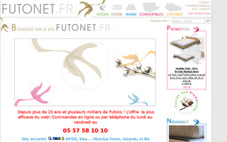 futonet.fr website preview