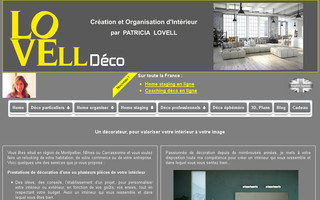 lovelldeco.fr website preview