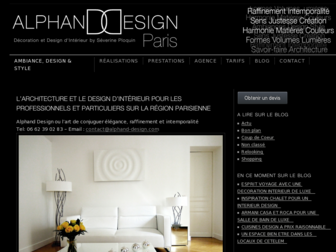 alphand-design.com website preview