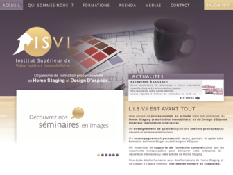 isvi-formations.com website preview