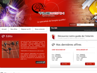 timework-interim.fr website preview