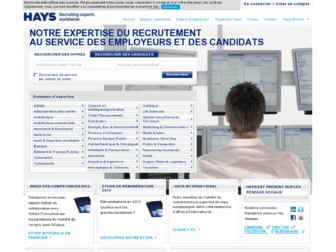 hays.fr website preview