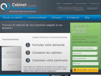 cabinet-de-recrutement.eu website preview
