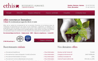 ethis-rh.fr website preview