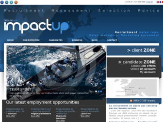 impactup.com website preview
