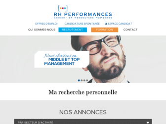 rhperformances.fr website preview