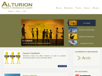 alturion.fr website preview