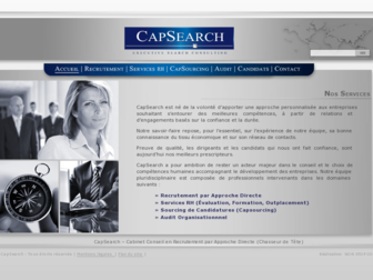 capsearch.fr website preview