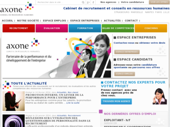 axone-rh.fr website preview