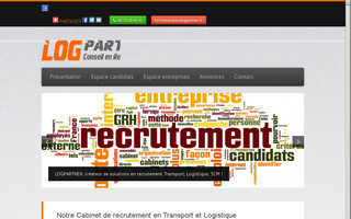 logpartner.fr website preview