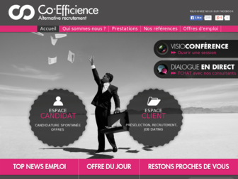 co-efficienceconseil.com website preview