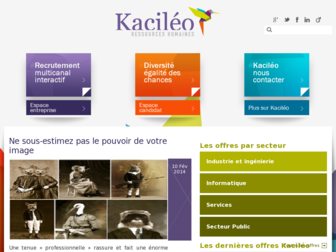 kacileo.fr website preview