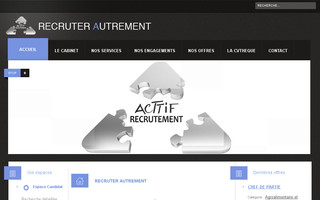 acttif-recrutement.fr website preview