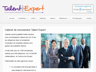 talentexpert.fr website preview
