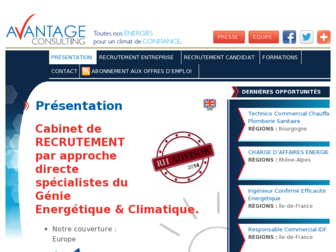 avantage-consulting.fr website preview