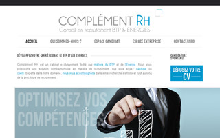complement-rh.fr website preview