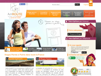 actiroute.com website preview