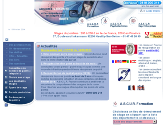 ascur.fr website preview