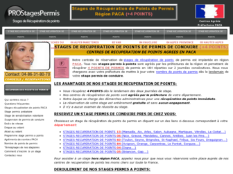 prostagespermis-paca.fr website preview