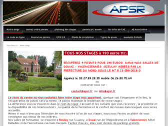 apsr.fr website preview