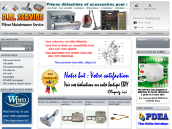pmservice.fr website preview