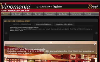 vinomania.fr website preview