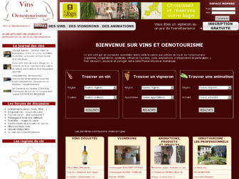 vins-et-oenotourisme.fr website preview