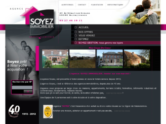 agencesoyez.fr website preview
